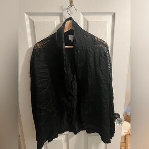 Cami NYC Silk Lace Jacket